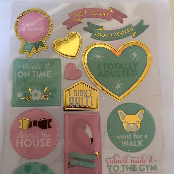 French Bulldog Stickers, Magnets, & Planner Ruler - Picture 6 of 7